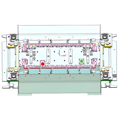 comprare Stampo per lavastoviglie, stampo per tranciatura, avvolgitore per vasca, stampi per stampaggio lamiera da 10T online manufacture