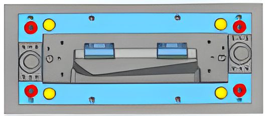 kopen 400mm Stalen Stansmallen Koelkast Waterafvoerbox Plaatwerk Ponsset online manufacture